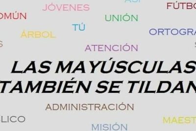 acentuar mayusculas segun la rae reglas y ejemplos practicos