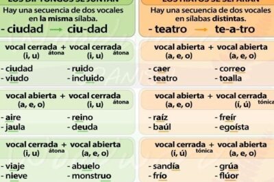 adiptongo significado y ejemplos para entenderlo de una vez por todas