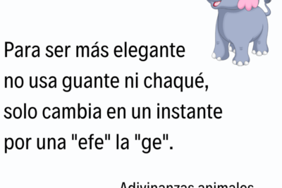 adivinanzas de animales con respuestas para divertirse en grande