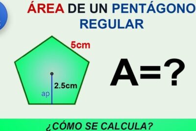 aprende a encontrar el area de un pentagono sin complicaciones