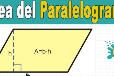 calcula el area de un paralelogramo de manera sencilla y efectiva