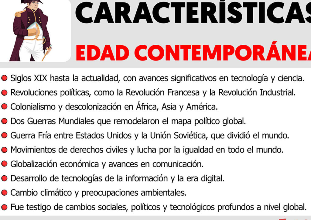 Características Esenciales de la Edad Contemporánea 1 caracteristicas esenciales de la edad contemporanea