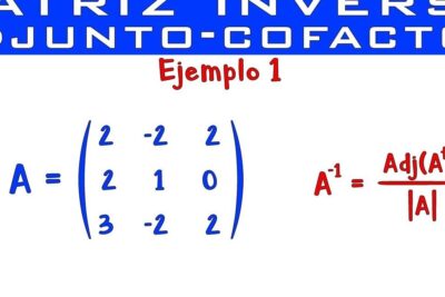 como calcular una matriz inversa metodos y ejercicios