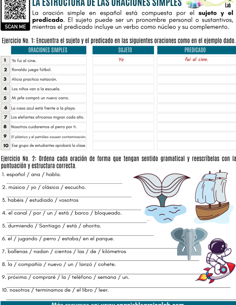 Cómo encontrar el sujeto de una oración: Gramática práctica 1 como encontrar el sujeto de una oracion gramatica practica