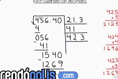 como hacer raices cuadradas con decimales matematicas basicas