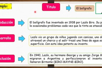 como hacer un texto expositivo estructura y ejemplos