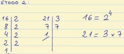 encuentra el maximo comun divisor sin complicaciones