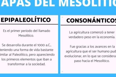 etapas del mesolitico navegando por la prehistoria