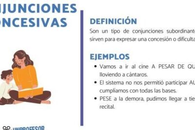 explora el uso de conjunciones concesivas con ejemplos practicos