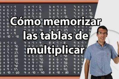 memoriza la tabla de multiplicar del 3 sin esfuerzo