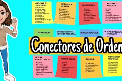 ordena tus ideas con conectores de orden ejemplos practicos para aprender facilmente